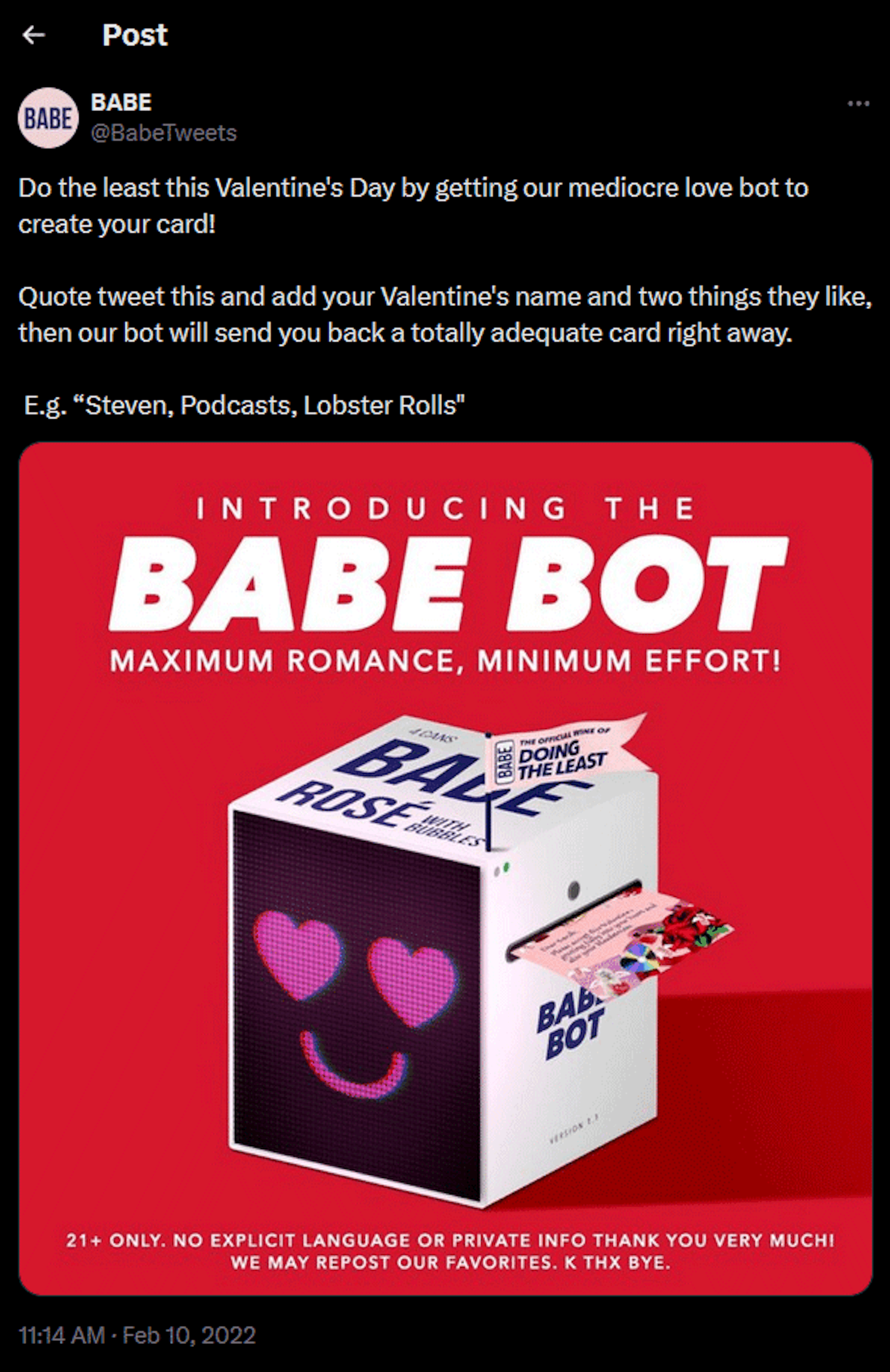 Babe Bot